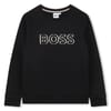 Logo Print Crew Neck Regular Fit Sweatshirt
