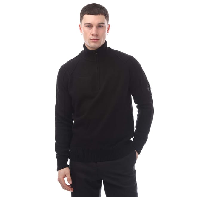Lambswool Quarter-Zip Sweater
