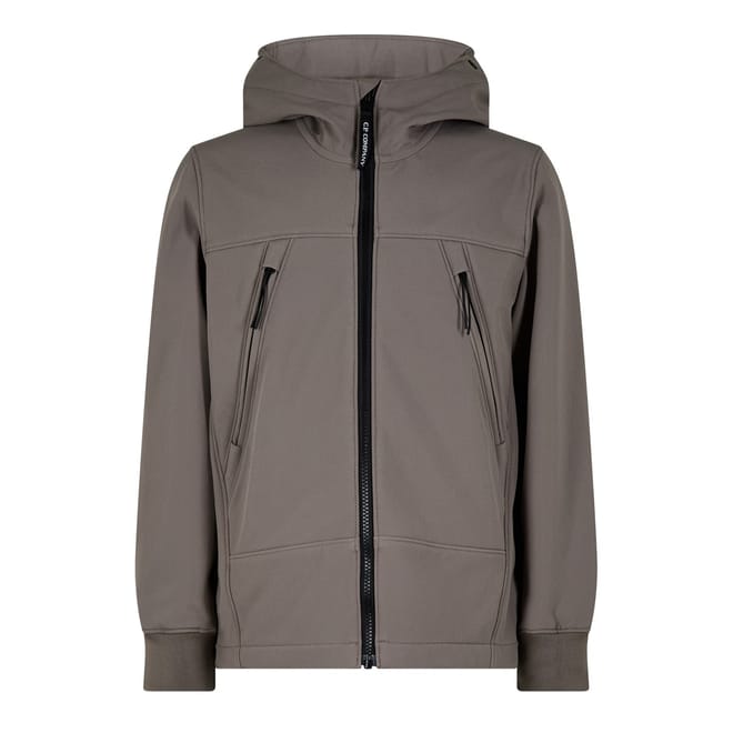 Boys Softshell Goggle Hooded Jacket