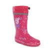 Splash Graphic Print Wellington Boots