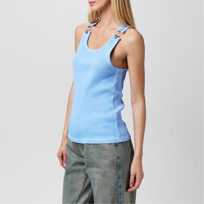 Slim Fit Scoop Neck Tank
