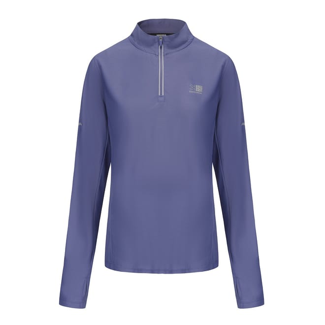 Longsleeve Quarter Zip Top Ladies