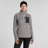 Trina Zip Neck Regular Fit Sweatshirt