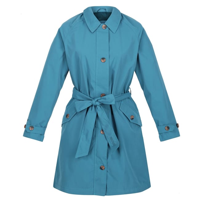 Madalyn Shirt Collar Rain Jacket