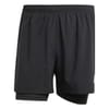 Mens Own The Run 2 In 1 Running Shorts