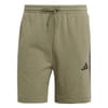 Mens Essentials 3 Stripe Fleece Shorts