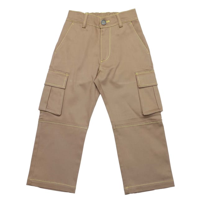 Juniors Rounded Drill Cargo Pants