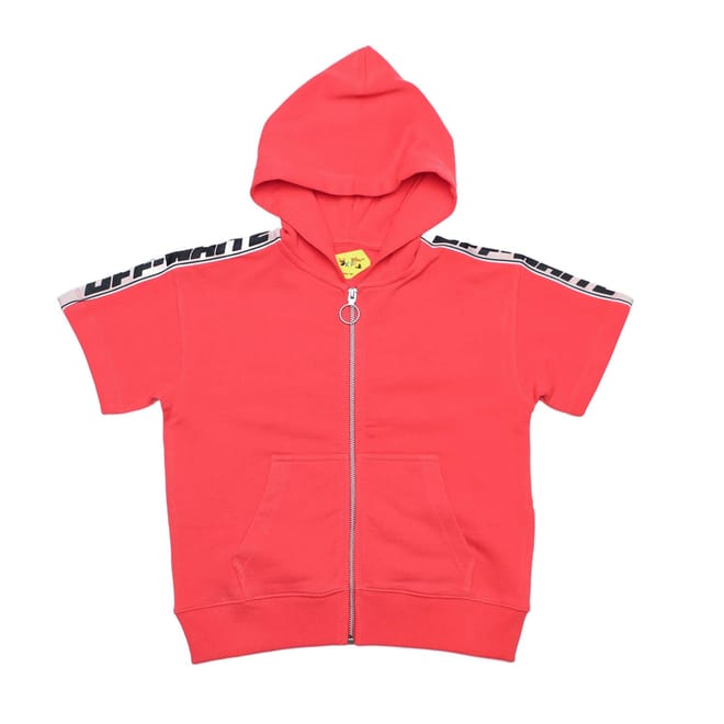 Juniors Logo Band Zip Hoodie