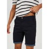 Twill Shorts With Turn up