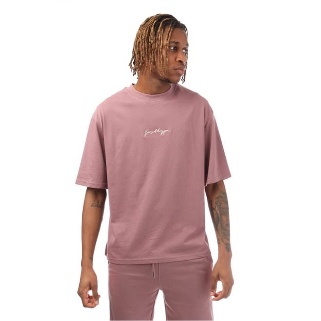 Oversize Fit Signature Print T-Shirt