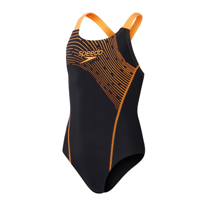 Juniors Medley Logo Medalist 1 Piece Swimsuit