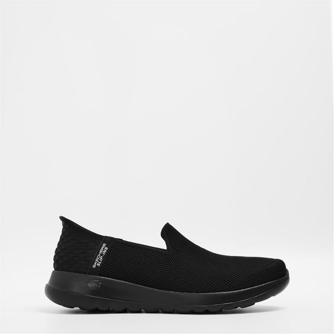 Womens Stretch Fit Knit Slip Ins Slip On Runners
