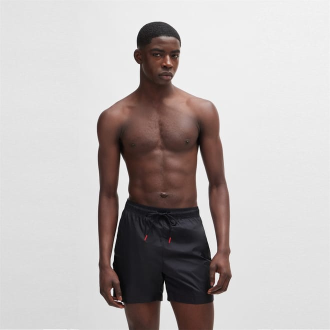 Regular Fit Swim Short with Drawstring