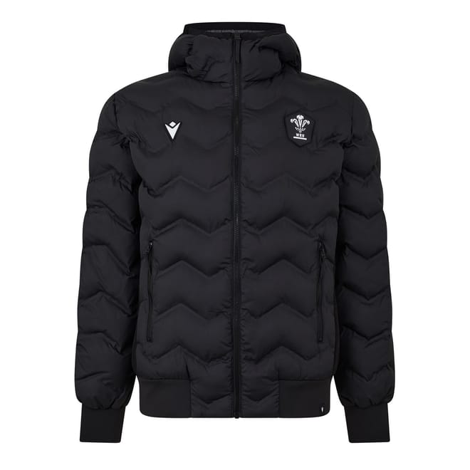 Wales Rugby Hooded Puffer Jacket