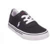 Junior Canvas Low Top Trainers