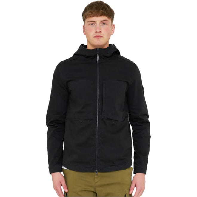 Batt Hooded Overshirt