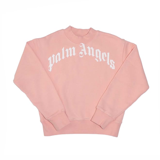 Juniors Classic Over Logo Crewneck Sweatshirt