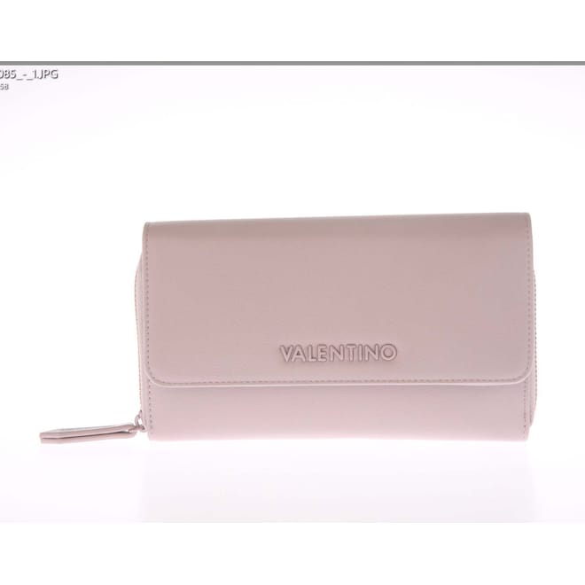 Cognac Wallet With Shoulder Strap