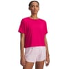 Motion Cropped Crew Neck Relaxed T-Shirt
