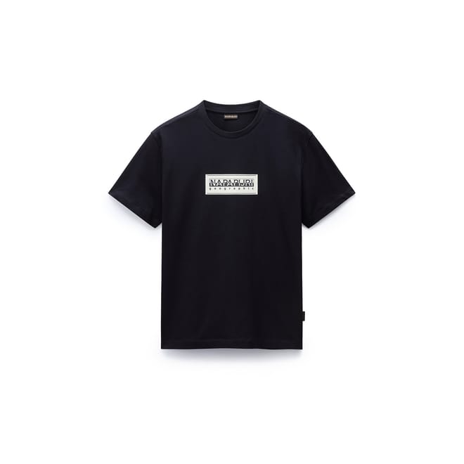 Box Print Crew Neck Regular Fit T-Shirt