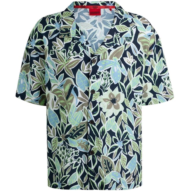 Relaxed Fit Short Sleeve Shirt