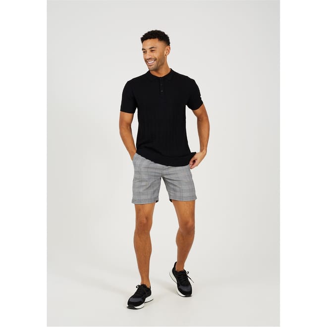 Dyed Check Shorts
