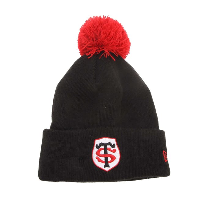 Juniors Stade Toulousain Contrast Pom Pom Beanie