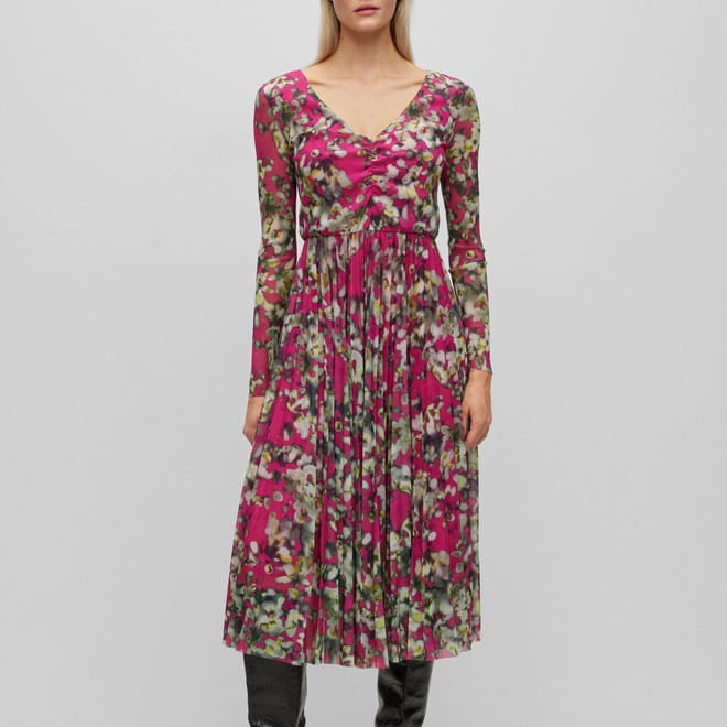 Erlissi Allover Print Dress