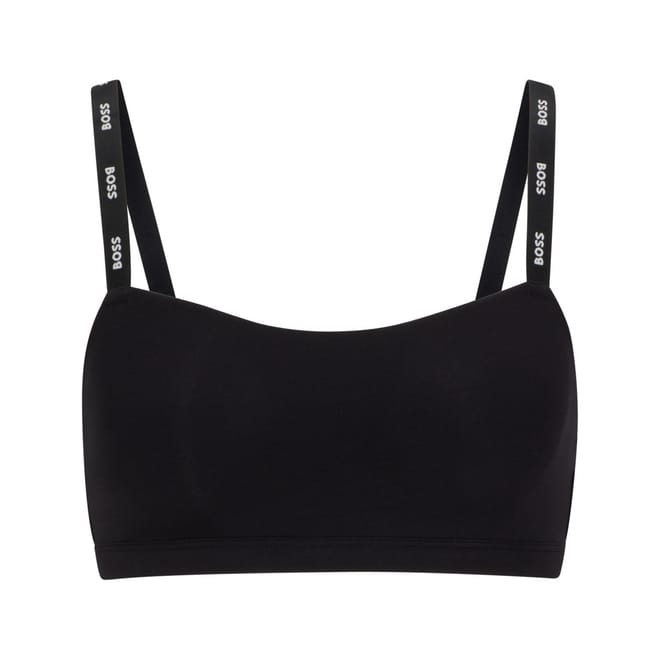 Logo Straps Triangle Bra