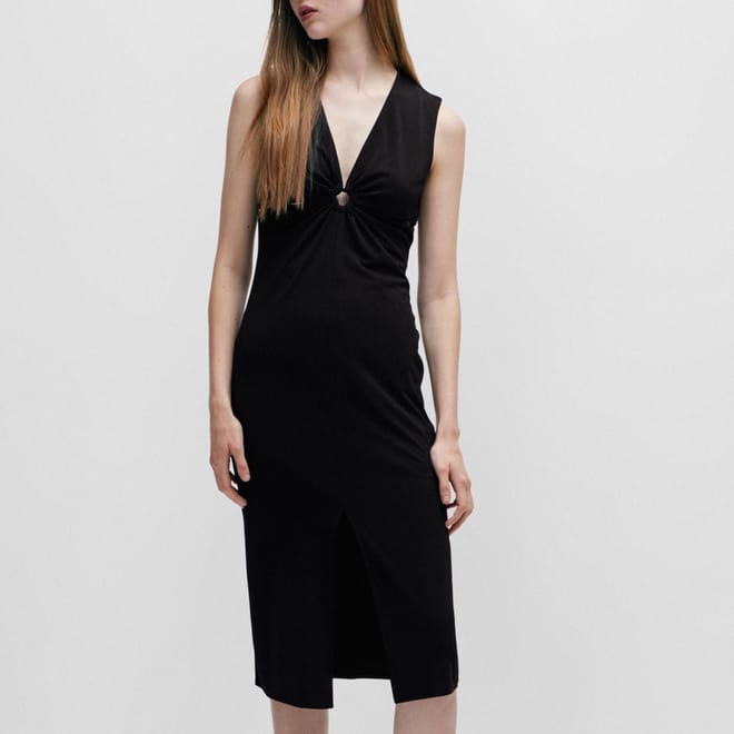 Kerta-1 Sleeveless Midi Dress