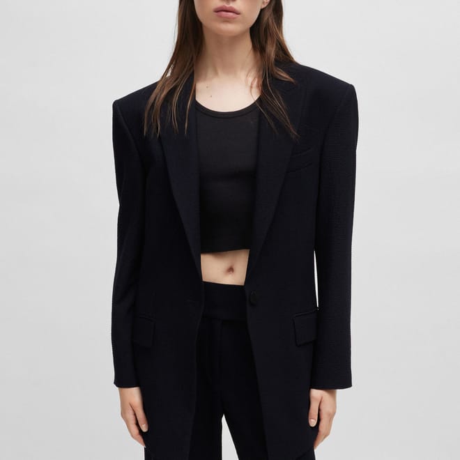 Amiya Longline Oversize-Fit Blazer