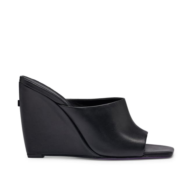 Naomi X Boss Wedge Heel Mules