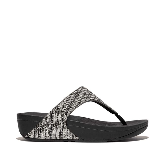 Lulu Shimmerweave Toe-Post Sandals