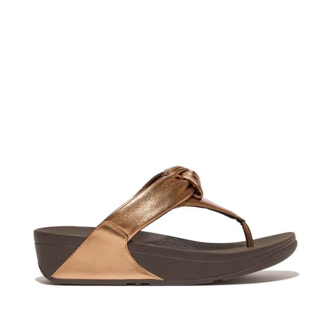 Lulu Padded Knot Toe-Post Sandals