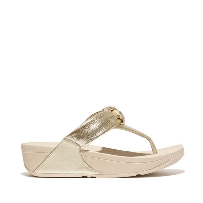 Lulu Padded Knot Toe-Post Sandals