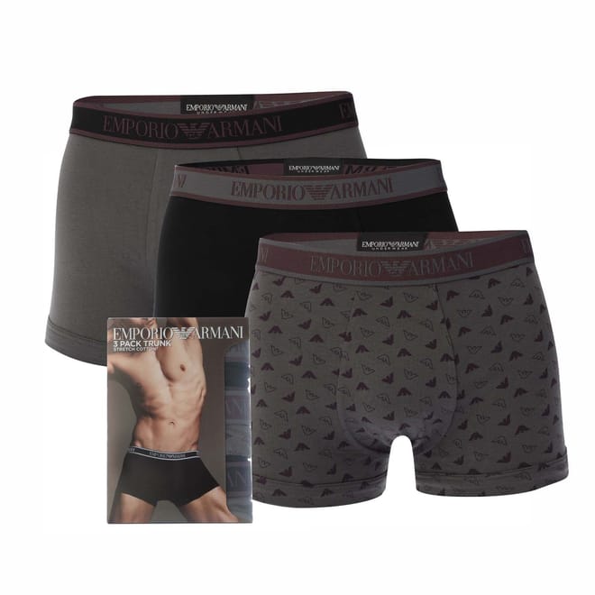 3 Pack of Core Logo Trunks