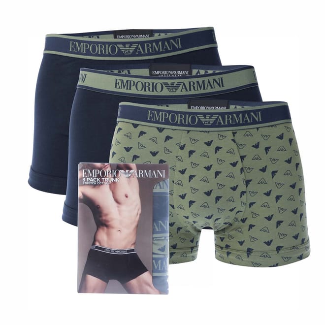 3 Pack of Core Logo Trunks