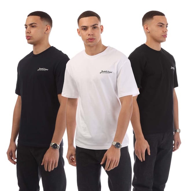 3 Pack Beau Footprint T-Shirts