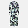Printed Wrap Dress