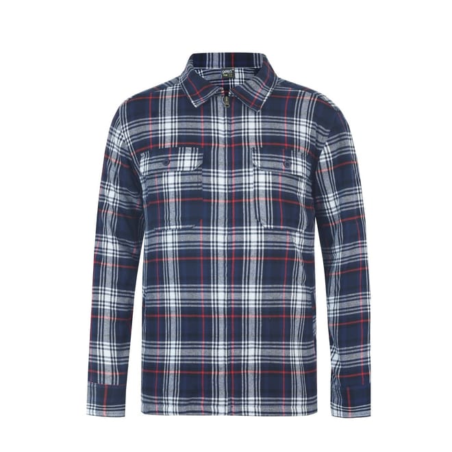 Regular Fit Long Sleeve Flannel Shirt