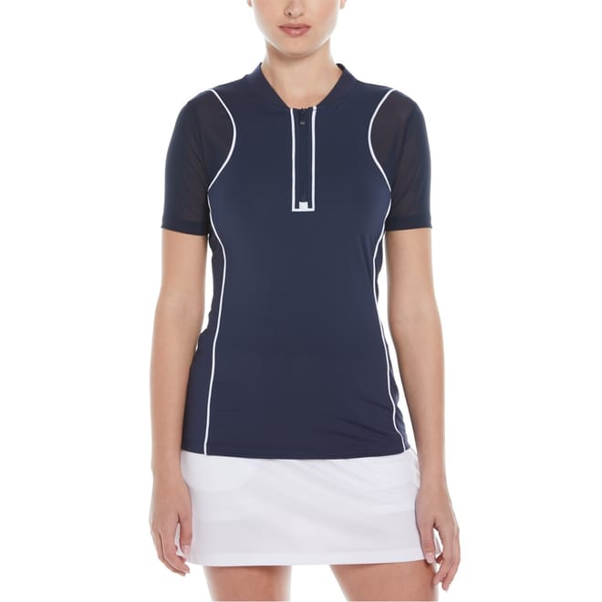 Zip Neck Regular Fit Shirt