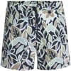 Regular Fit Floral Patterned Swim Short
