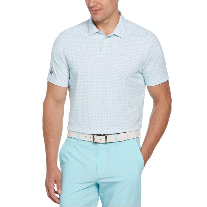Retro Geo Print Regular Fit Shirt