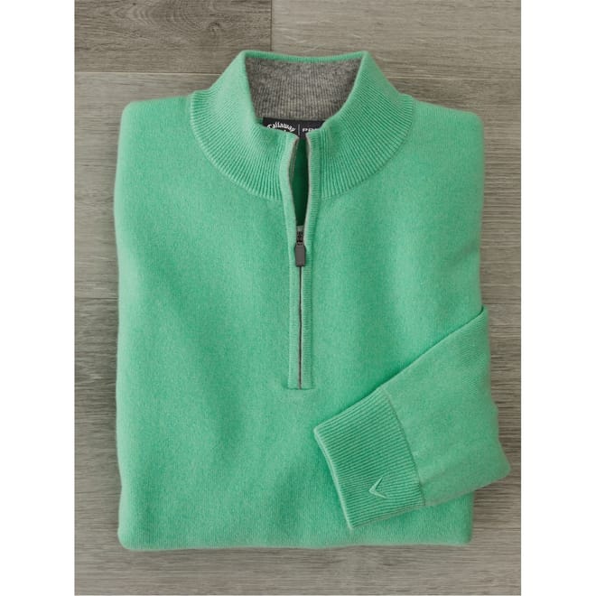 Zip Neck Regular Fit Sweater