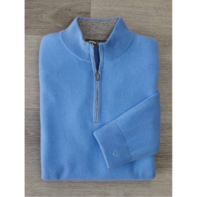 Zip Neck Regular Fit Sweater