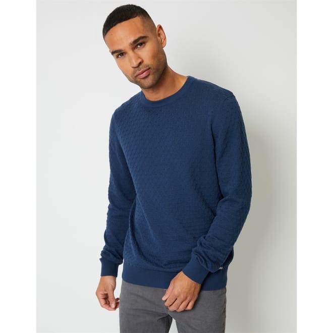 Crew Neck Regular Fit Long Sleeve Sweater