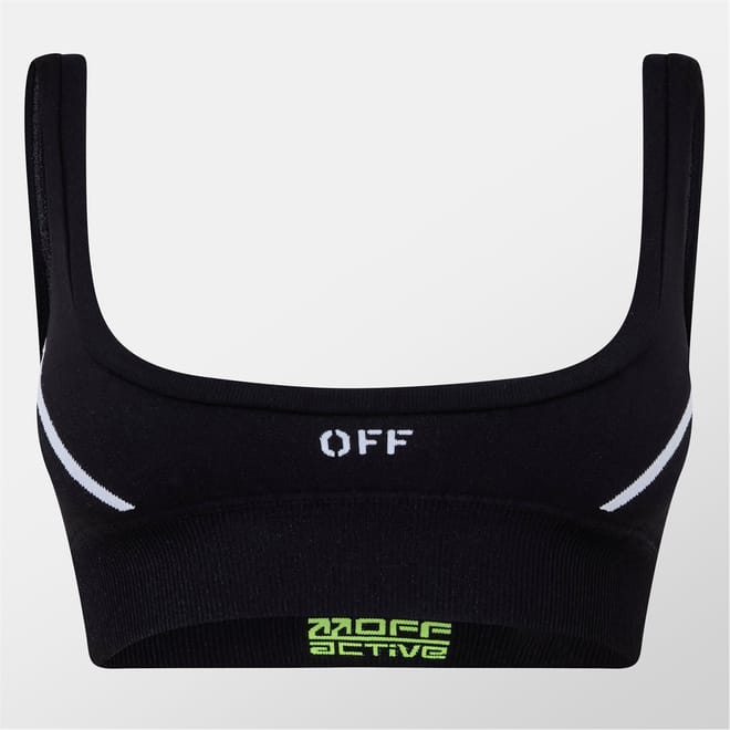 Cropped Scoop Neck Snug Fit Bra