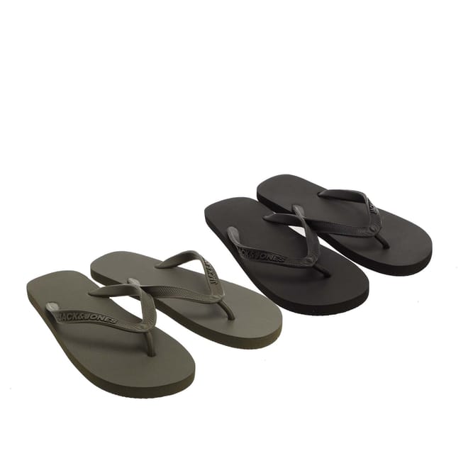 2 Pack Basic EVA Flip Flops