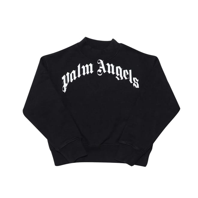 Juniors Classic Over Logo Crewneck Sweatshirt