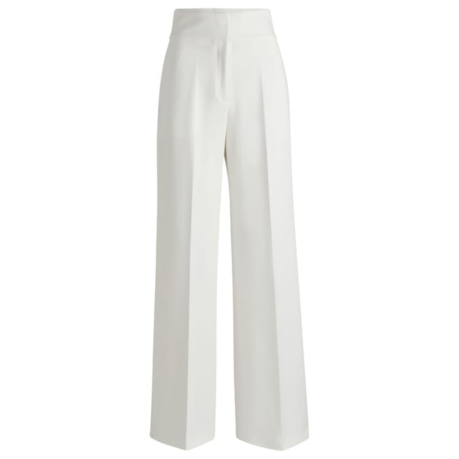 Himia Regular-Fit Flared-Leg Trousers